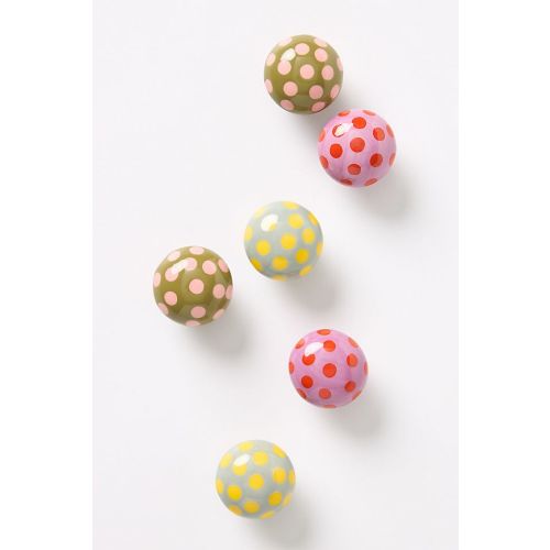 Rumi Stoneware Knobs, Set of 2, Dark Green