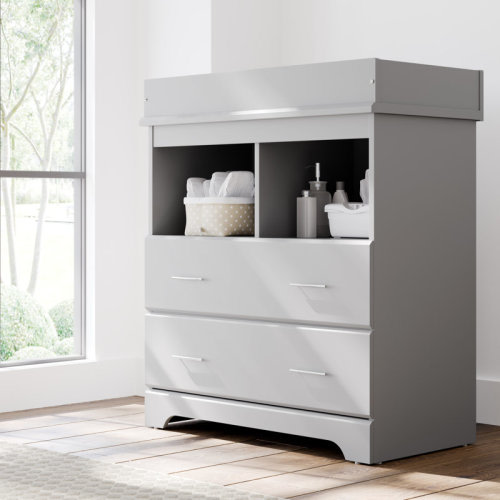 Storkcraft Brookside 2-Drawer Changing Table Dresser & Reviews | Wayfair