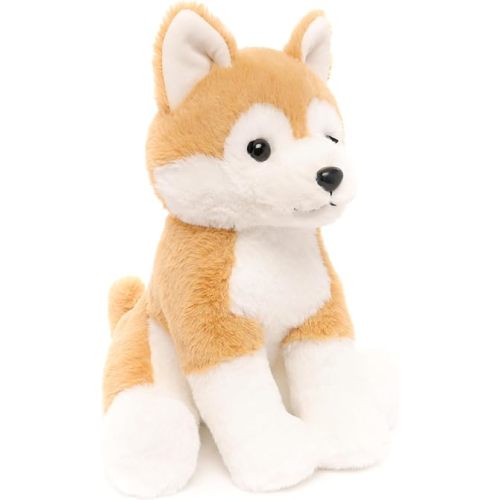 Japanese Akita Shiba Plush Toy Stuffed Animal, Cute Soft and Cuddly, for All Age, 13"