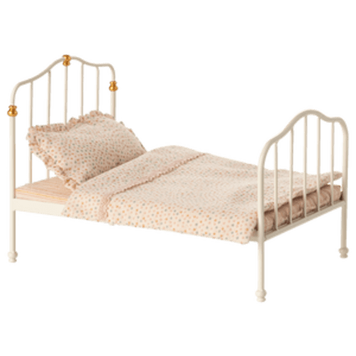 Vintage Bed, Mouse - Off-White - Maileg USA