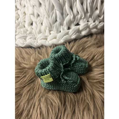 Knitted Baby Booties, Newborn Shoes, Newborn Knitwear, Baby Shower, Hand Knitted, Baby Gift, Birth Announcement Outfit