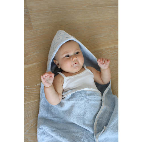 Lattice Hooded Bath Towel