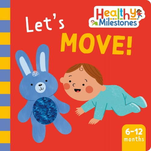 Healthy Milestones Let's Move!, (Board Book)