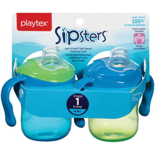 Playtex Baby Sipsters Spill-Proof Soft Spout Training Cups - Walmart.ca