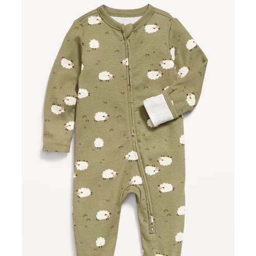 2-Way-Zip Sleep & Play Footed One-Piece for Baby