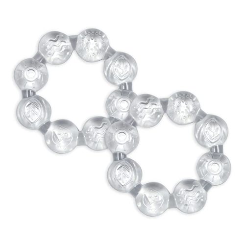 Green Sprouts Cool Ring Teether (2 Pack) Clear - 6mo+