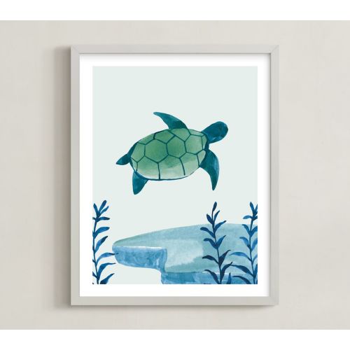 Minted® Ocean Friends Wall Art Collection by Teju Reval