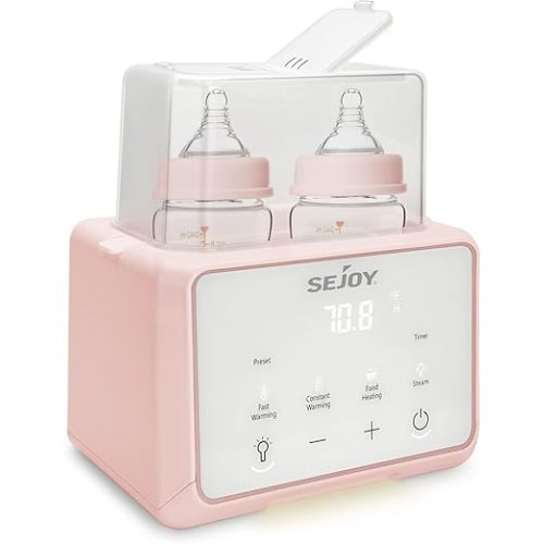 Bottle Warmer for Baby, 6 in 1,breastmilk,Formula Milk Warmer,Baby Food Heating,Baby Water Warmer,Breast Feeding Essentials and Baby Bottle-Feeding Supplies