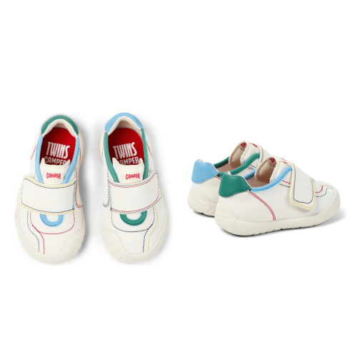 Peu Path Mismatched Sneakers | White