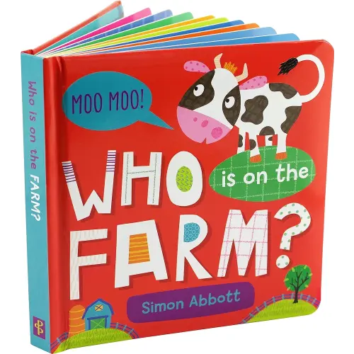 Who is on the Farm? Padded Board Book (Padded Cover) (Peter Pauper Primer)