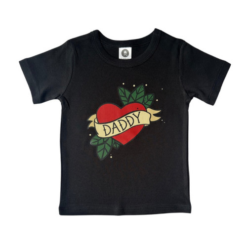 Daddy heart T-shirt - Metallimonsters Ltd