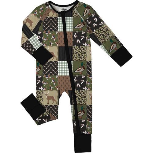 Weiwei Pajamas for Baby Boys & Girls Footies, Viscose from Bamboo Baby Romper, Baby Sleepers, 2-Way Zippy PJs, YKK