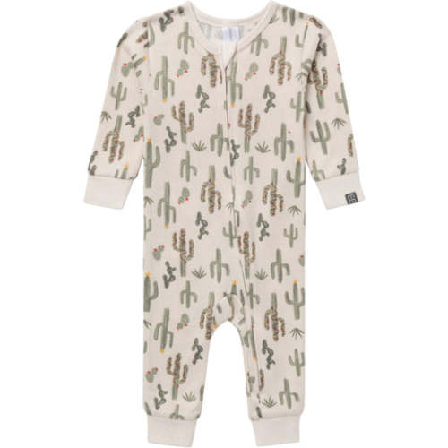 Baby & Toddler Neutral Christmas Cactus Snug Fit Footless Pajamas