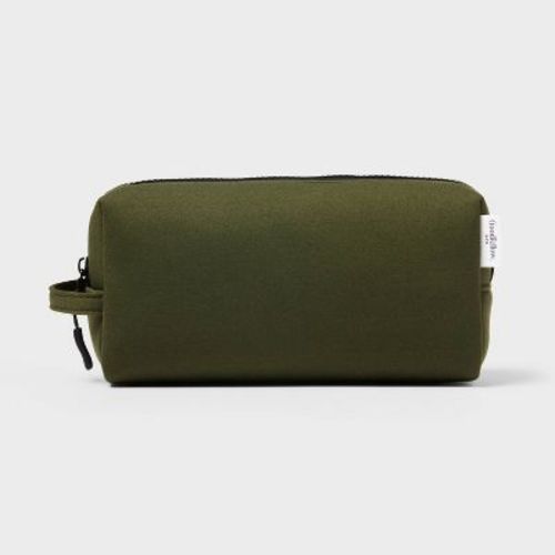 Compact Travel Toiletry Organizer - Recycled Neoprene - Olive - Goodfellow & Co™