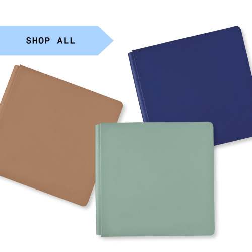 12x12 Solid Bookcloth Album Covers