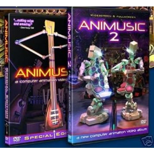 Animusic 1 & 2 - Computer animation video albums (both DVDs)
