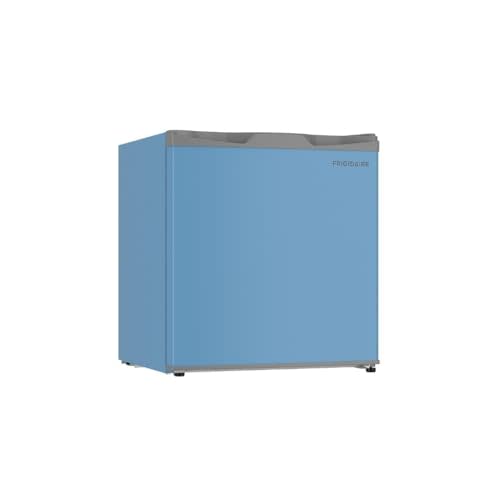 Frigidaire EFR115 Mini Refrigerator - Energy Saving - CFC Free - Slide Out Shelves - Ideal for for Dorm, Office, RV, Garage, Apartment - 1.6 Cubic Feet, Blue