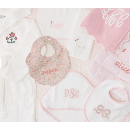 Baby Bath Bundle (3 pieces) Color: Pink Bow