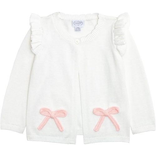 Mud Pie Baby Girl Bow Cardigan