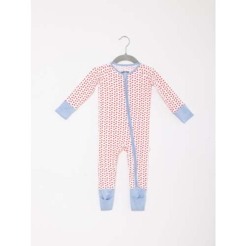 Red Heart Sleep Romper