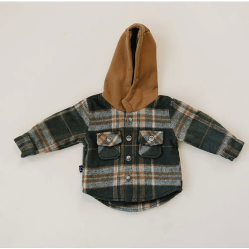 Olive + Scout Everest Jacket- PINE 6-12 months