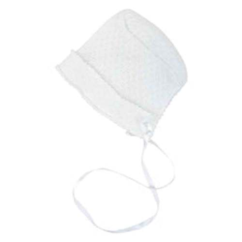 Paty Knit Classic Bonnet with Satin Ribbon – Posh Tots Children's Boutique