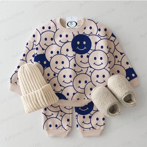 Baby Happy Face Beige 2-piece Set