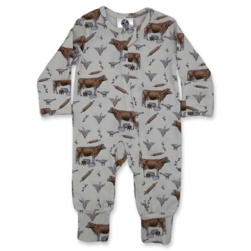 Homestead Folding Feet Jammies – Cowkid Clothing Company