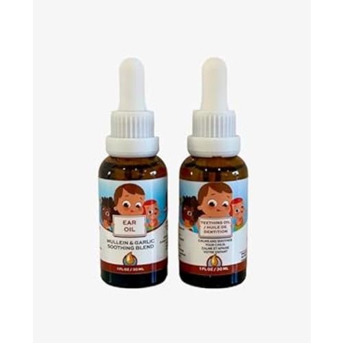 Punkin Butt Teething Oil and Ear Oil for Sore Gum and Ear Canal Relief | All Natural, Organic, Safe for Infants, Chemical-Free