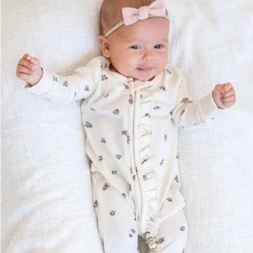 Neve Ruffle Zipper Sleeper