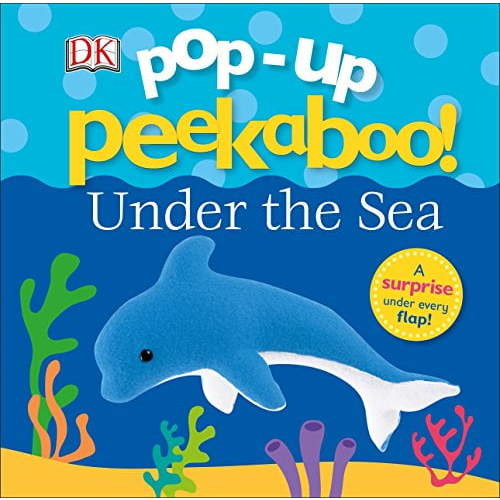 Pop-Up Peekaboo: Under the Sea, Lift-the-Flap Book for Preschoolers, Bright Underwater Scenes