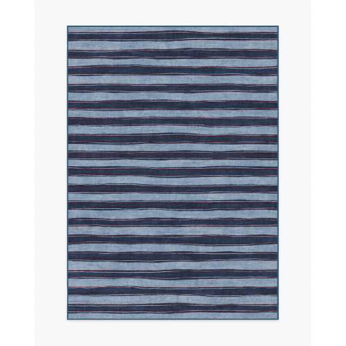 Marin Navy Flatwoven Rug | Ruggable US