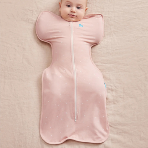 Swaddle Up™ 1.0 TOG Cotton Powder Pink Twinkle