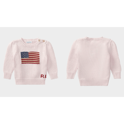 American Flag Sweater | Sweaters BABY GIRL (0-24 months) | Ralph Lauren