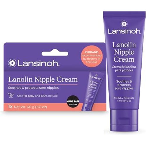 Lansinoh Lanolin Nipple Cream, 1.41 Ounces