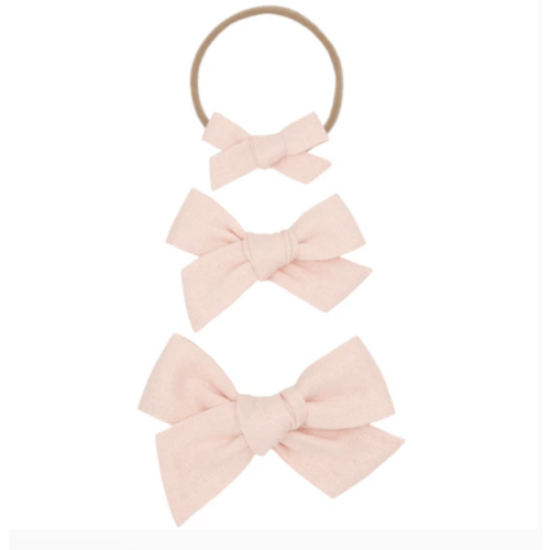 Linen Bow - Ballet Headband
