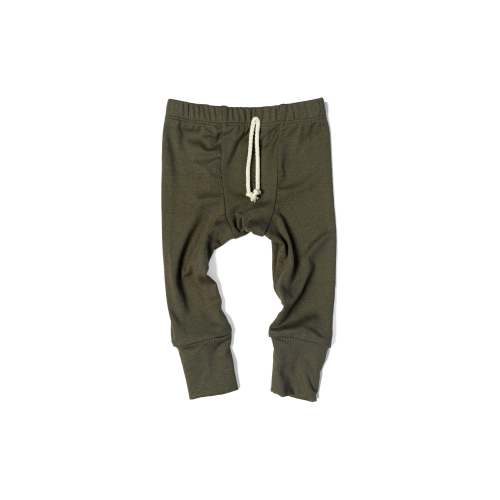 rib knit pant - fraser fir