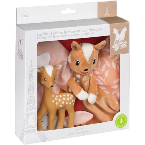 Sophie la Girafe FanFan The Fawn Teether and Comforter Set