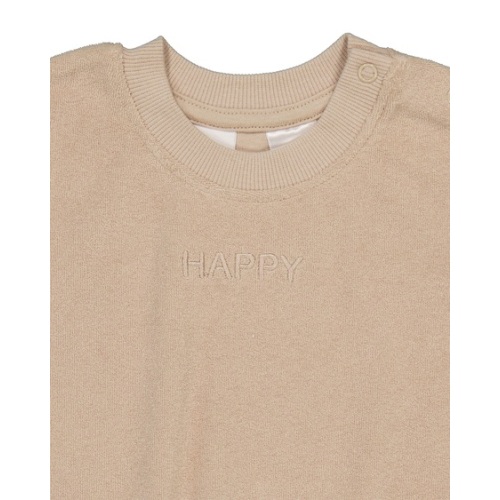 Light Brown Baby Terry Short Sleeve Bodysuit | Best&Less™ Online