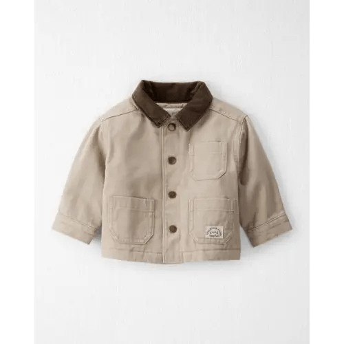 Baby Organic Cotton Twill Barn Jacket - Little Planet | Carter's