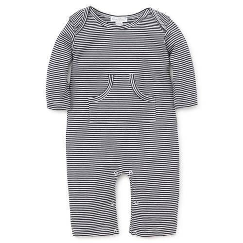 Navy Kissy Essentials Stripe Playsuit