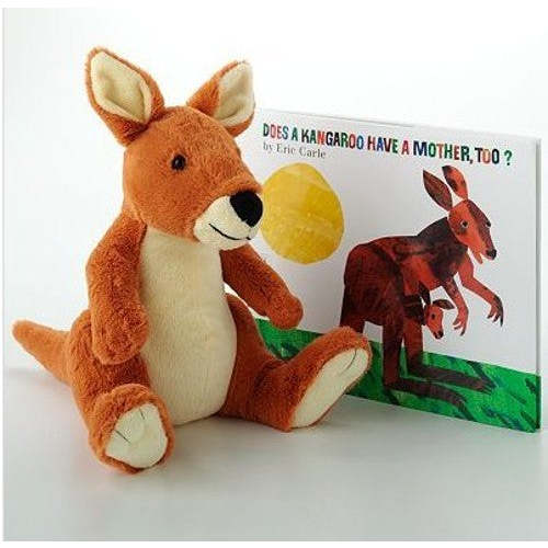 Eric Carle Does a Kangaroo Have a Mother Too? Book & Plush Toy 11 (Bundle) (Kohl's Cares)
