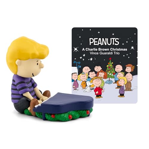 Tonies Peanuts: A Charlie Brown Christmas (Vince Guaraldi Trio) Audio Toy Figurine