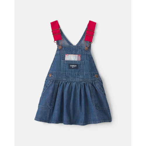 Baby Girl Chambray Denim Skirtall - Medium Wash - OshKosh B'gosh | Carter's