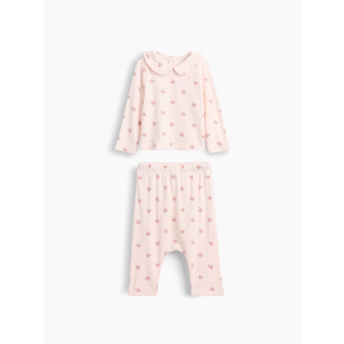 Baby Softspun Pointelle Outfit Set