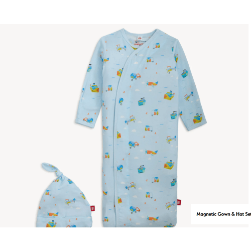 Magnetic Gown & Hat Set