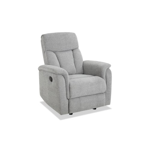 Brady Silver Manual Gliding Recliner | Bob's Discount Furniture & Mattress Store