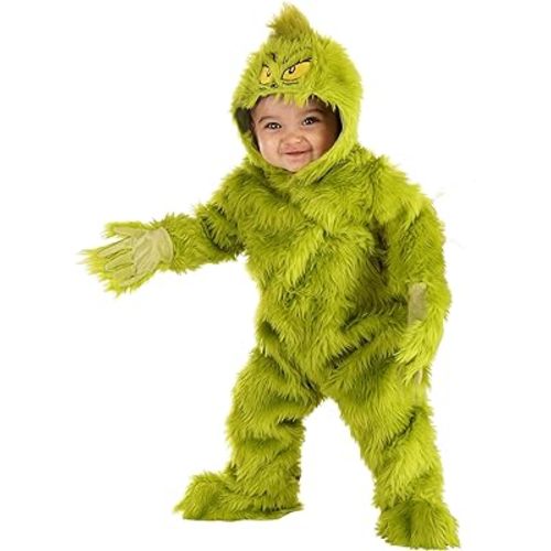 Classic Infant Grinch Jumpsuit Costume