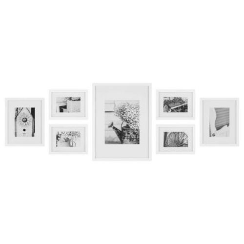 Gallery Perfect (Set of 7) Photo Frames Gallery Wall Kit