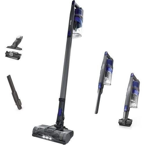 Shark | Pet Cordless Vacuum Cleaner | LED Headlights | Removable Handheld Vacuum for Pet Hair | Crevice Tool & Pet Multi-Tool Included | 40min Runtime | For Carpet & Hard Floors | Grey | IX141